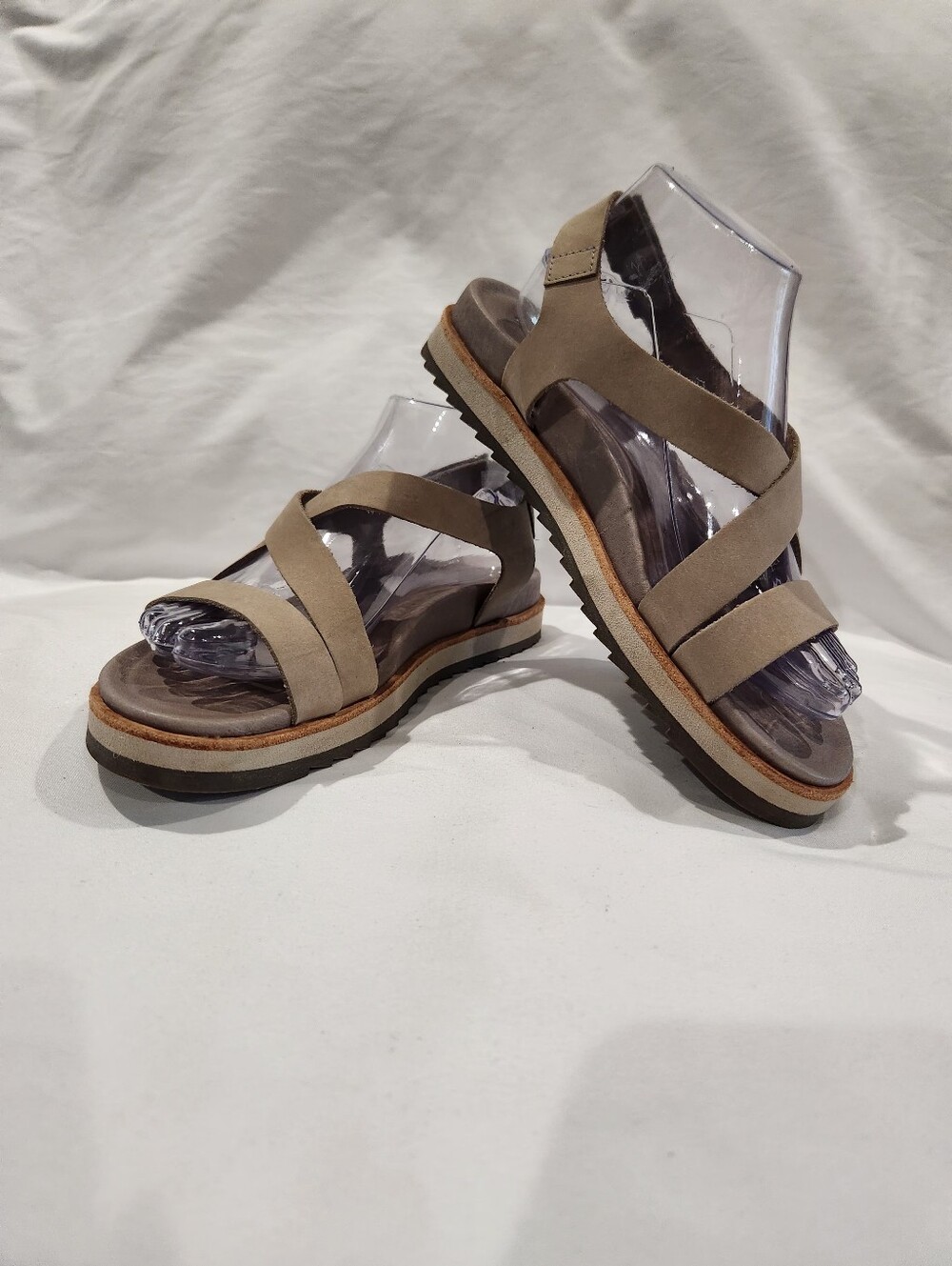 Merrell Juno Backstrap Moon Taupe Strappy Sandals Size 8